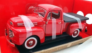 Road Signature 1/18 Scale Diecast 92218 - 1948 Ford F1 Pick Up - Red - Picture 1 of 5
