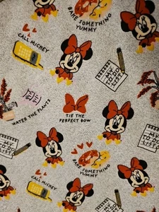 COLCHA DE COSTURA TELA FRANELA LISTA MY TO DO DISNEY MINNIE MOUSE 3 YARDAS 27" - Imagen 1 de 4
