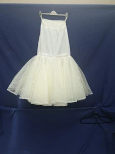 Jupon IVORY Wedding Dress Brides Petticoat Underskirt 4 Layers Approx Size med - Picture 1 of 7