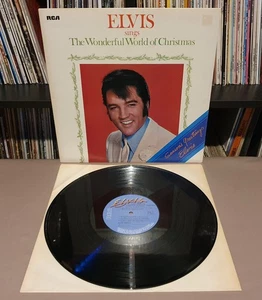 ELVIS PRESLEY Sings The Wonderful World Of Christmas Vinyl L.P - PL 42371 - VG+ - Picture 1 of 8