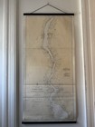 U.S. Coast & Geodetic Survey Hudson River Chart Haverstraw-Newburgh 1935 Map