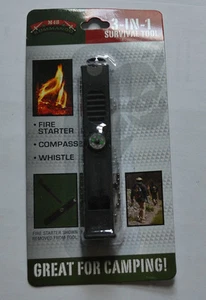Collar Budk M48 Bombardero/Silbato/Brújula SUPERVIVENCIA-CAMPAMENTO- SENDERISMO - Imagen 1 de 1