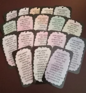 3 1/2 Zoll x 6 Zoll Serenity oder Lord's Prayer Kühlschrank Magnet/Schild Wiederverkaufsmenge - Bild 1 von 36