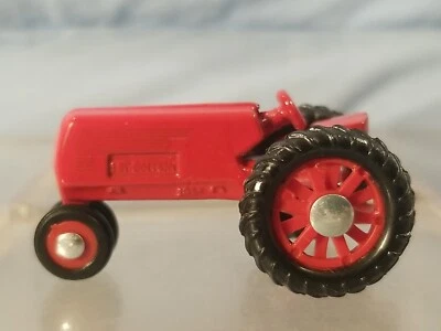 Ertl? Case? Diecast Red Farm Tractor 1938 1st Edition 1/64 scale approx 2" long - Image 1 of 4