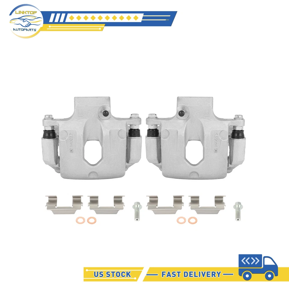 Pinzas de freno traseras izquierda derecha con par de soportes para Cadillac XTS 2013-2019 Foto 1 de 1