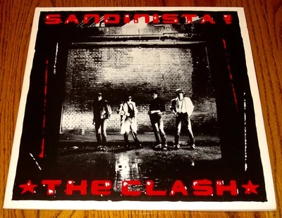 THE CLASH ~ SANDINISTA ~ ORIGINAL 3 RECORD SET WITH POSTER ~ 1980 - Image 1 of 4