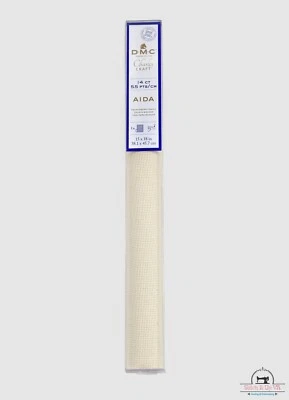 AIDA 14 Count White 15in x 18in by Charles Craft DMC - Image 1 of 2