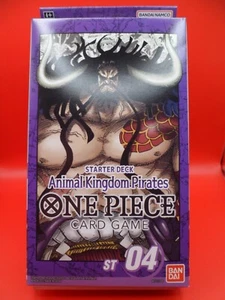 One Piece TCG Animal Kingdom Pirates Starter Deck ST-04 English - Picture 1 of 4