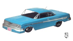 #10196 - 1/10 PARMA ‘61 Chevy Impala Low Rider Clear RC Car Body - Picture 1 of 2