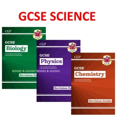 GCSE Biology Physics Chemistry Revision Guides Triple Science Key Stage 4 CGP - Image 1 of 4