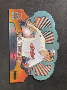 2000 Pacific Crown Royale Platinum Blue Serial Numbered  /75 Jim Thome #44 HOF