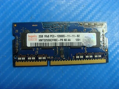 MacBook Pro A1286 Hynix SO-DIMM 2GB RAM Memory PC3-12800S HMT325S6CFR8C-PB - Image 1 of 2