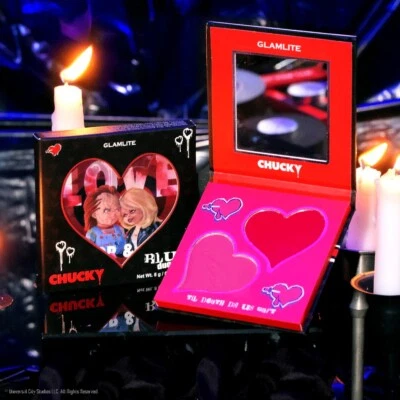 NEW Chucky x Glamlite 3D Lenticular Motion Blush - LIMITED EDITION - SOLD OUT! - Image 1 of 2