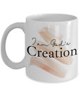 I am God's Creation Mug, Gods Child, Gods Child Gift, God Mug, Bible Verse Mug, 