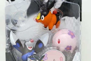 Pokemon Black & White Tepig, Drilbur, and Munna 3 Pack - Jakks Pacific - Picture 1 of 7