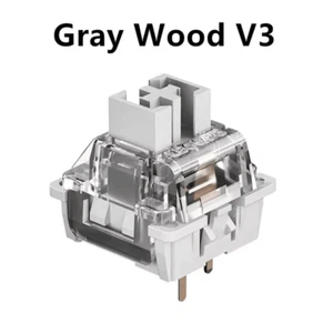 LEOBOG Greywood V3 Commutateur Linéaire Gris Commutateurs Clavier Mécanique Pers - Afbeelding 1 van 13