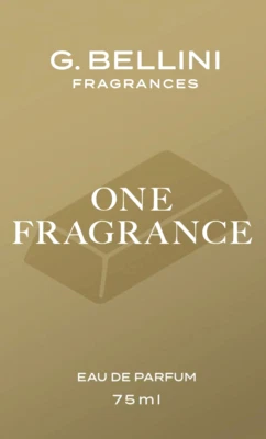 G. Bellini ONE FRAGANCE Eau de Parfum EdP Spray 75ml Herrenduft Duftzwilling NEU