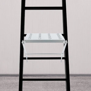 Ladder Work Platform Accessory Work Platform for Hanging in Ladders Sliver - Picture 1 of 22