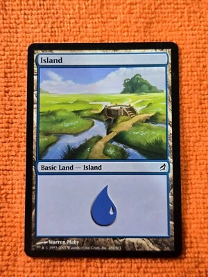 2007 Magic The Gathering Lorwyn #286 Island, Basic Land, C, NF, cd3 - Image 1 of 3