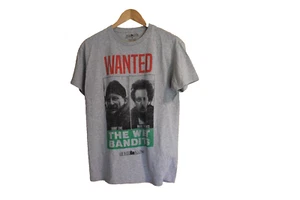Home Alone Men's Gray 'Wanted' The Wet Bandits Movie T Shirt - M - Picture 1 of 3