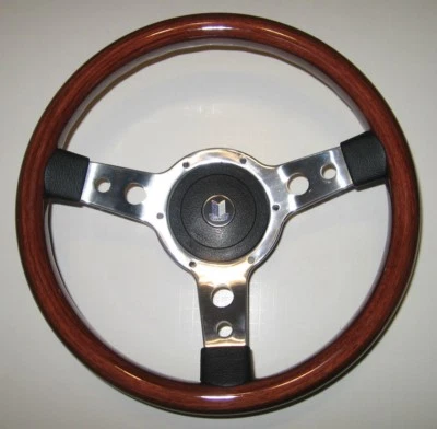 Novo Adaptador de Volante e Cubo de Madeira 13" Triumph TR4 TR250 TR6 Fabricado no Reino Unido - Imagem 1 de 4