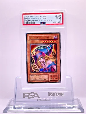 Yu-Gi-Oh yugioh Dark Magician Girl P4-01 Ultra Rare Japan Konami　PSA9 - Image 1 of 4