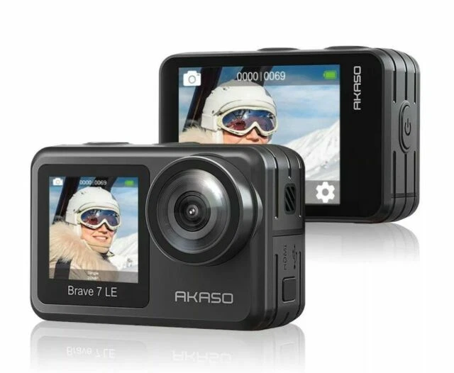 Akaso Brave 7 LE 20MP WiFi Action Camera - Black