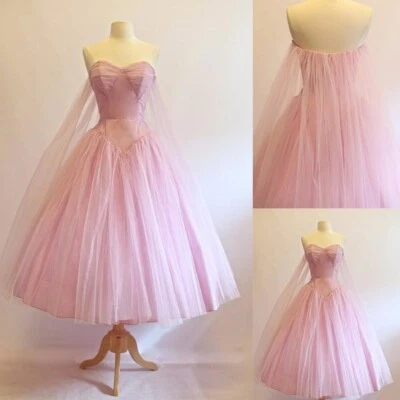 Boho Pink Wedding Dress Lace Knee Length With Cape Sleeveless V-Neck Bridal Gown - Image 1 of 4