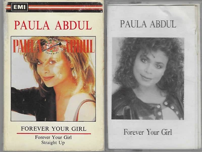 Paula Abdul Forever Your Girl (Cassette 1988 Virgin Import) VG-VG+ - Image 1 of 4