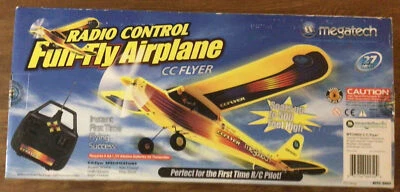 Megatech Radio Control Fun-Fly Airplane CCFLYER First time Flyer - Image 1 of 4