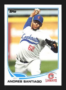 2013 Topps Pro Debut Baseball #196 Andres Santiago MILB