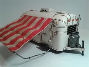 Vintage Metal Trailer Wagon Toy - Picture 1 of 12