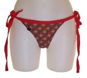 Bnwt Womens Oakley Stretch Bikini Bottoms Large Surf Swim Tie Side New - Picture 1 of 2