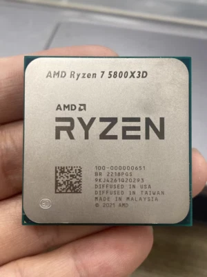 AMD Ryzen 7 5800X3D R7 5800X3D 8 Core 16-Thread 3.4 GHz Socket AM4 CPU - Image 1 of 2