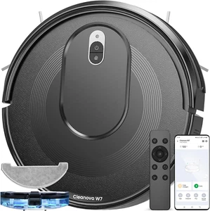 Robot Vacuum and Mop Combo, Suction Port for Pet Hair, 2 in 1 Mopping Robotic Va - Picture 1 of 8