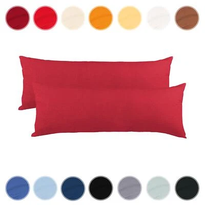 Kissenbezug Jersey 40x120 Seitenschläferkissen Reißverschluss BeNature CelinaTex