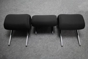 VW Golf 7 reposacabezas tela trasero izquierdo derecho centro SET 5G0885901AC negro - Imagen 1 de 1