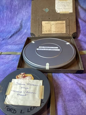 Lot Of Two 16 mm films from the University Of Michigan Unknown Content Foto 1 de 4