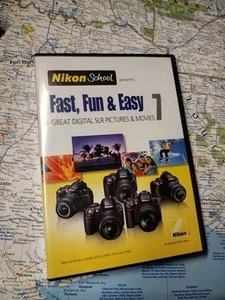 Camera Training DVD Nikon School Fast Fun Easy 7 D3000 D3100 D5000 D5100 D7000 - Imagen 1 de 5