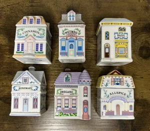 🏠NUEVO 2024 LENOX SPICE VILLAGE #1 - Juego de 6 - Colección Tarros de Especias LISTO PARA ENVIAR - Imagen 1 de 13