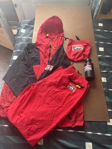 Vintage 90s Marlboro Adventure Team 4 Piece Set: XL Jacket & Pants, Bag & Bottle - Picture 1 of 24