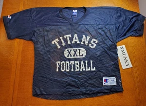 Tennessee Titans NFL Practice Mesh Champion Blau Football Trikot XXL Größe L - Bild 1 von 15