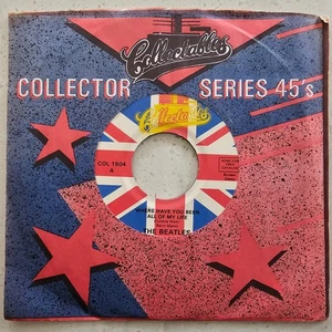 The Beatles - Where Have You Been All My Life / Mr Moonlight - Reissue 7" - Picture 1 of 6