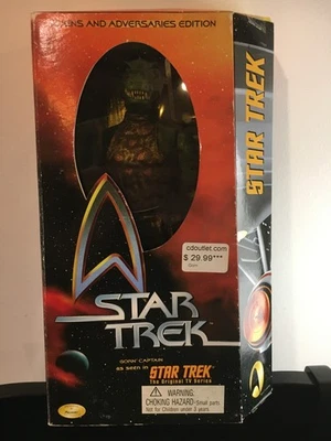 Playmates (1999) Star Trek Aliens & Adversaries: Gorn Captain con caja Foto 1 de 4