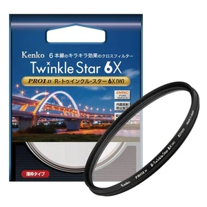 KENKO cross Filter PRO1D R-Twinkle Star 6X (W) 67mm for cross effect 826720 - Picture 1 of 9