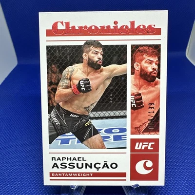 2023 Panini Chronicles UFC Red /199 Raphael Assuncao #59 - Image 1 of 4