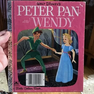 A Little Golden Book: Walt Disney's Peter Pan and Wendy (1952, Board) - Picture 1 of 4