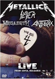 METALLICA, SLAYER, MEGADETH, ANTHRAX The Big 4 Live! Bulgaria (2 DVDS)📀📀 VGC✔️ - Foto 1 di 11