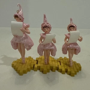 RARE Hallmark Keepsake Wizard of Oz 'The Lullaby League' Set Fairy Yellow Brick - Picture 1 of 8
