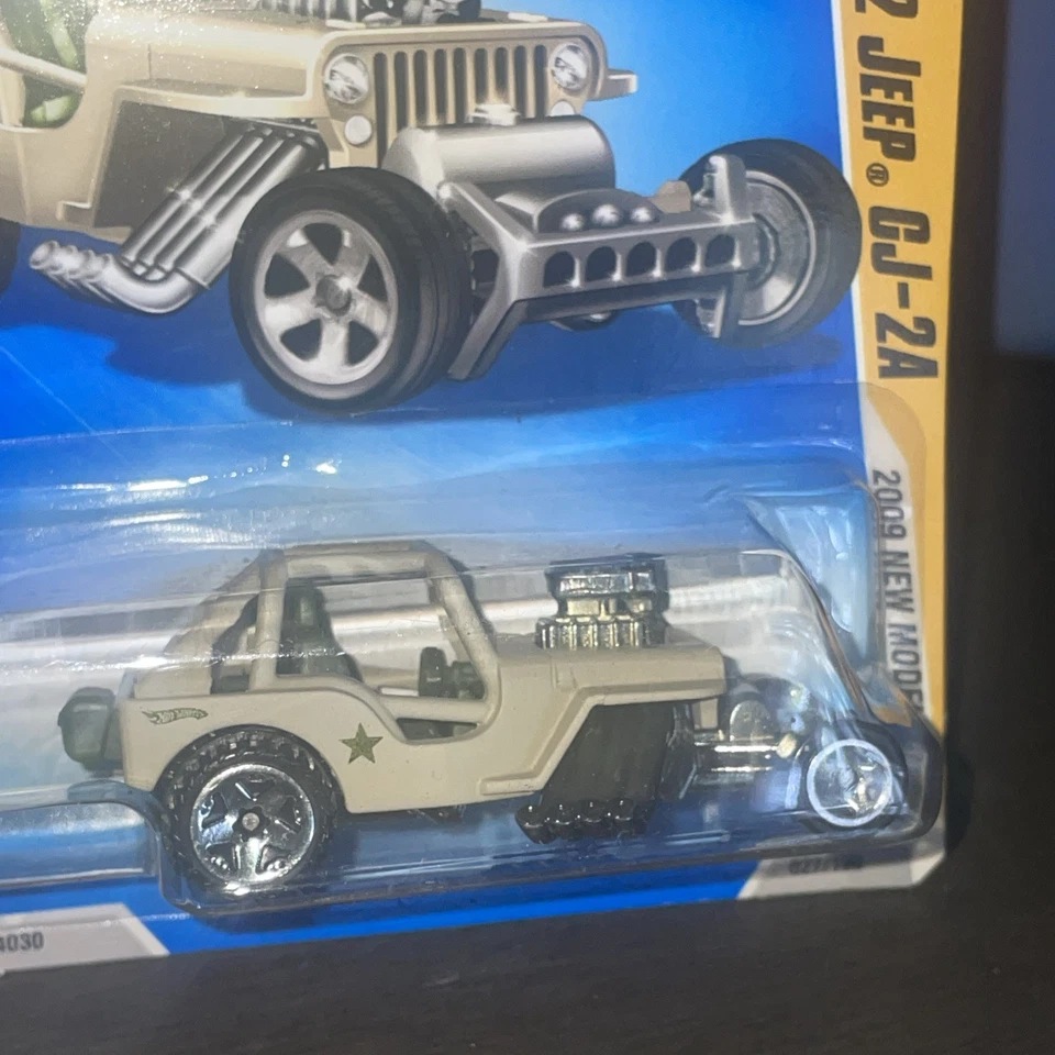 Jeep CJ-2A Hot Wheels 2009 nuevos modelos personalizados '42 Foto 1 de 4